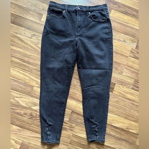 Celebrity Pink Juniors Ultra High Rise Distressed Curvy Skinny Ankle Jeans